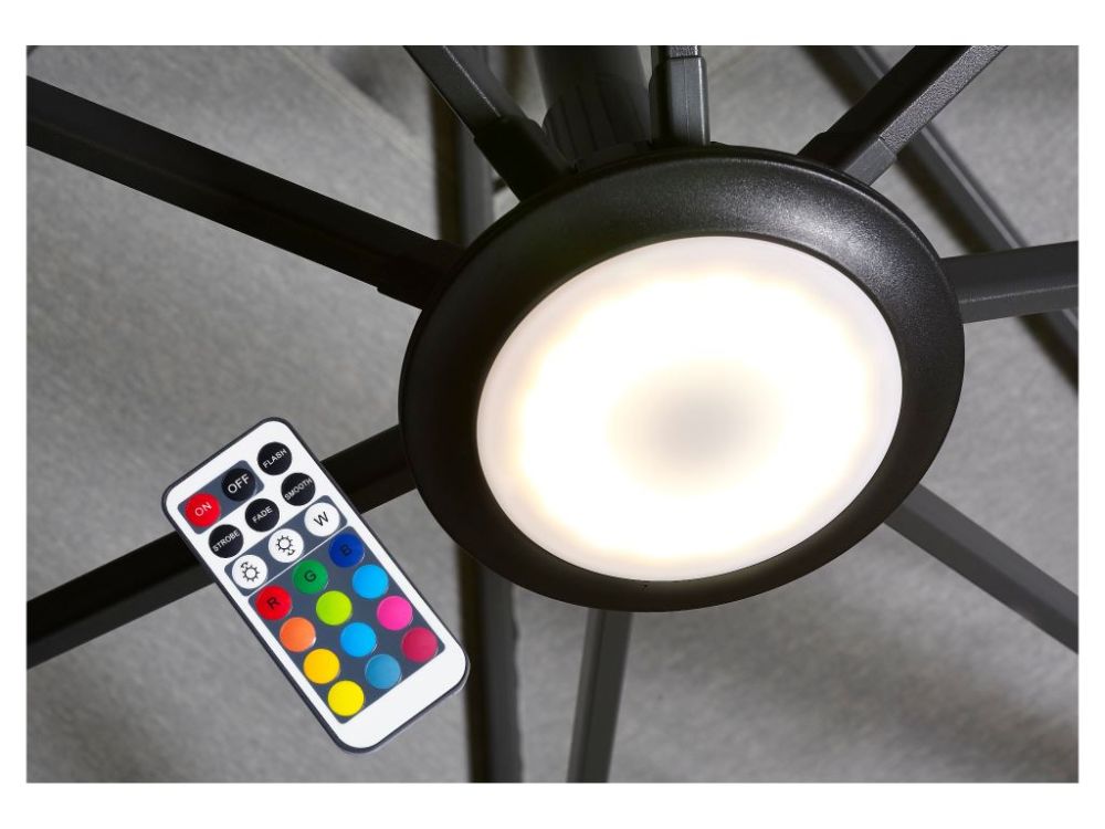 Platinum LED Parasollamp Multi-Colour