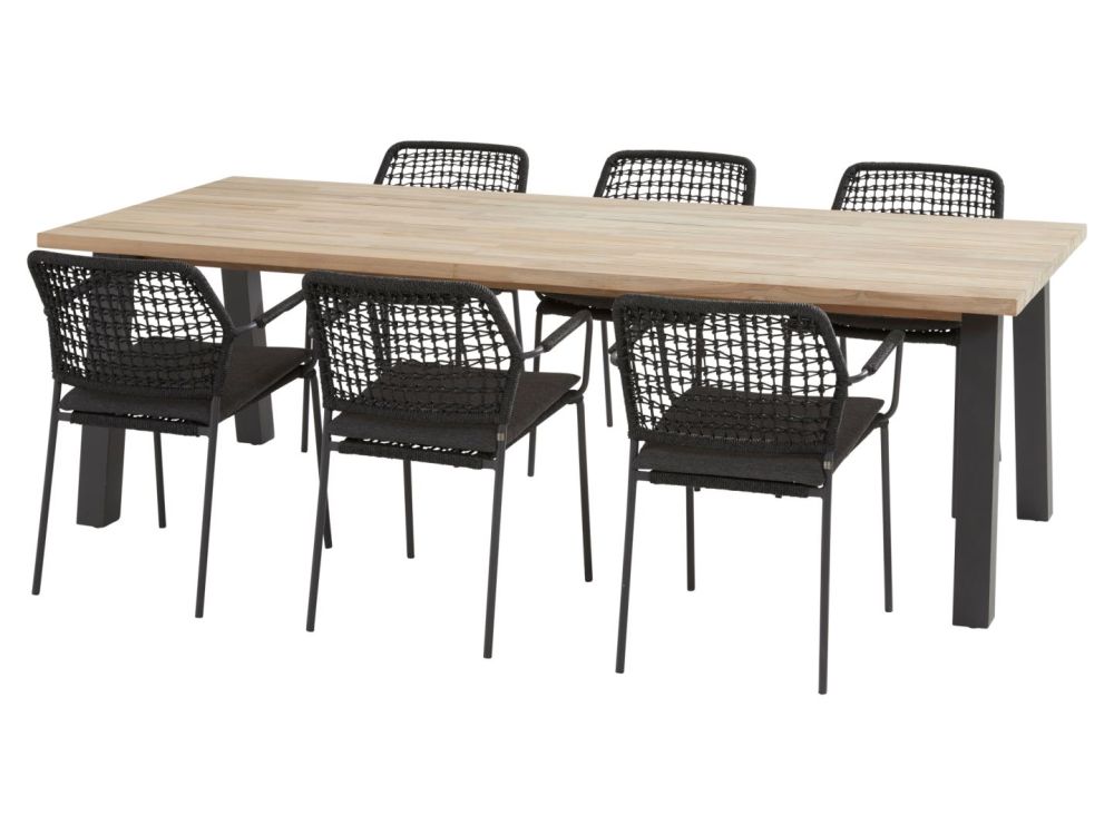Taste by 4 Seasons Diningset Barista Derby 240 Anthracite
